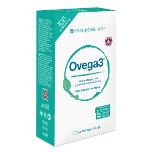 Ovega3®, 90 Fischölkapseln mit Omega-3, Astaxanthin, Q10 und Vitamin C