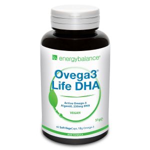 Ovega3 Life DHA Algenöl 250mg, 60 Soft VegeCaps
