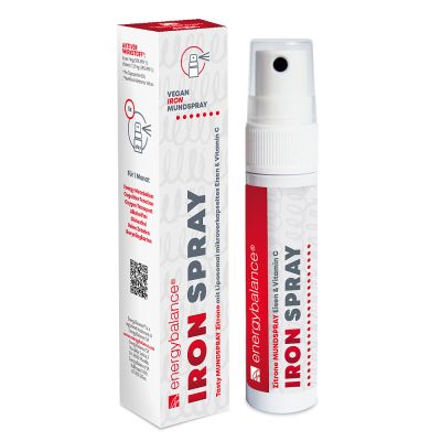 Iron Spray Mundspray mit liposomal mikroverkapseltem Eisen & Vitamin C, 150 Sprühstösse, für bis 1 Monat